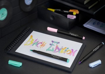 3521 faber castell black edition brush pastel3