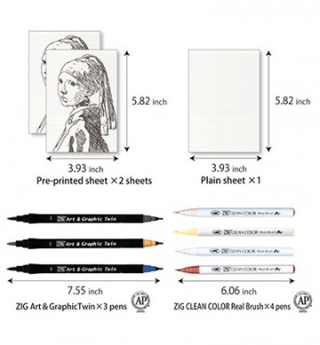 3525 1 kuretake johannes vermeer