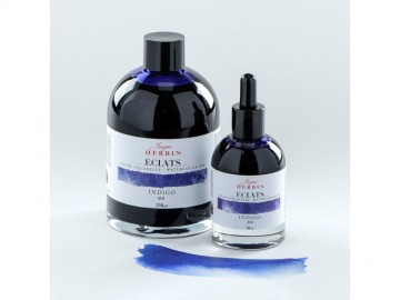 3538eclats watercolor fine art ink jherbin 410 indigo 50 ml