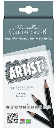 3572 cretacolor artist studio set drawing