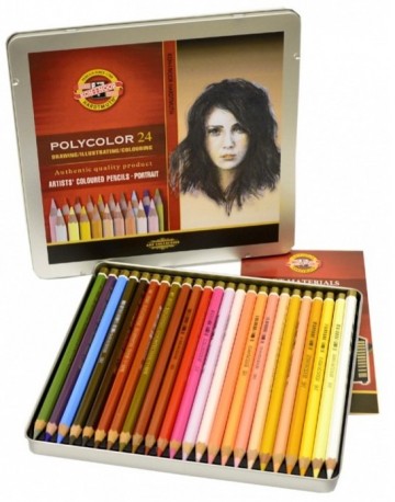 3577 kohinoor polycolor 24 portrait