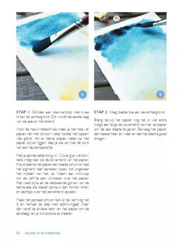 3669 1 aquarel om te ontsppannen