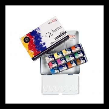 3677 rosa watercolor monopigmented 12