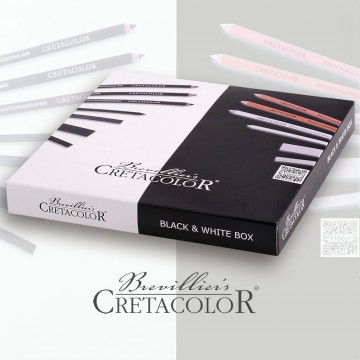 3686cretacolor black white