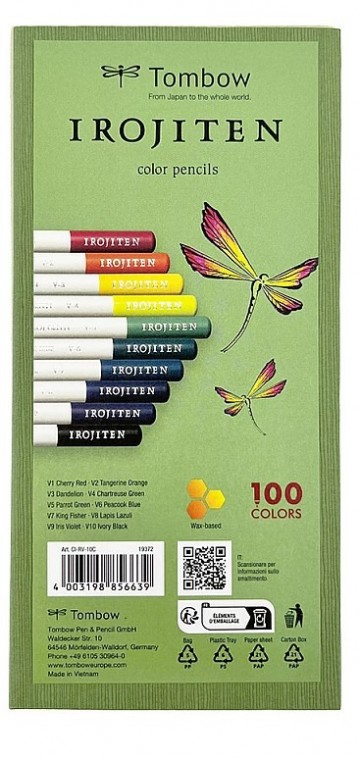 3716 tombow irojiten 10 kleurpotloden set 2