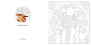 3736 2 kleurboek alphonse mucha