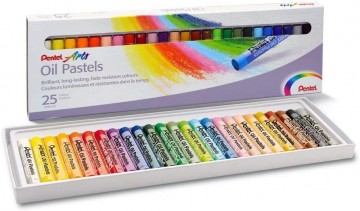 3741 pentel 25 oliepastels