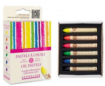 3835 sennelier oliepastels fluorescent