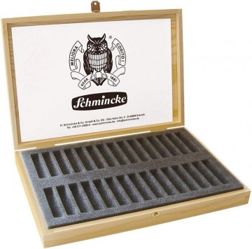 3854 schmincke lege kist voor 30 pastels
