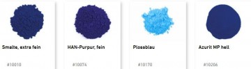 3864 kremer pigmente assortiment blauw