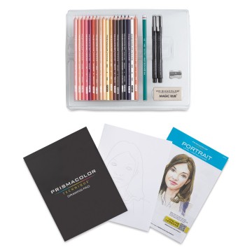 3882 prismacolor technique portret2