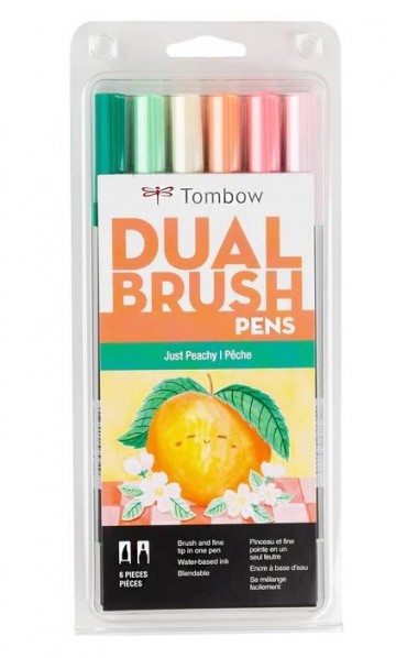 3888  tombow abt dual brush just peachy