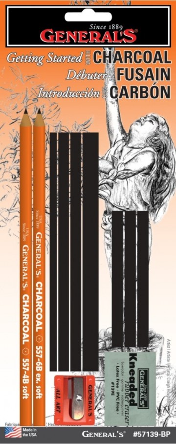 3893generals getting started with charcoal set