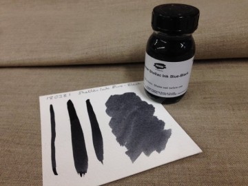3912 blue black kremer shellac ink