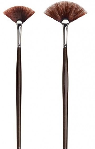 3932 davinci topacryl penselen voor acrylverf waaier