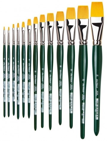 3934 davinci nova aquarelpenseel plat