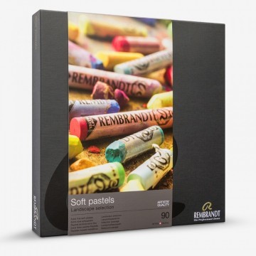 3943 3 talens rembrandt 90 softpastels landscape