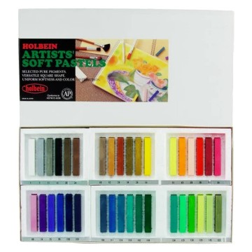 3957 holbein 36 softpastels vierkant