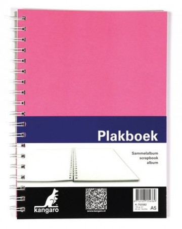 3964 kangaro plakboek roze