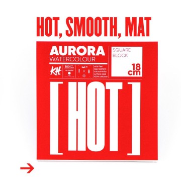 3976 aurora hot pressed 18 cm