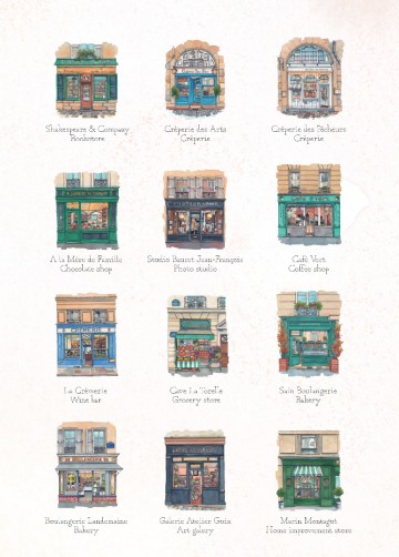 4006 2 kleurboek from paris with love urban anna