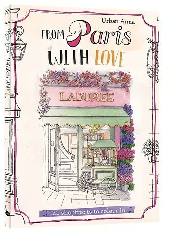 4006 kleurboek from paris with love urban anna