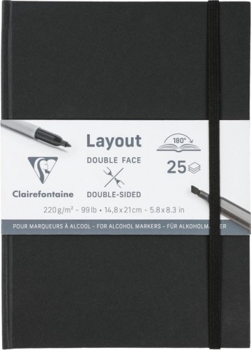 4010 clairefontaine layout tekenboek a5