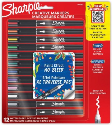 4014 sharpie creative markers brush tip