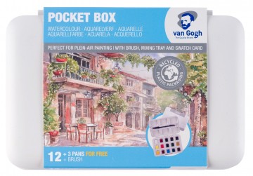 4051 talens van gogh pocketbox aquarelverf
