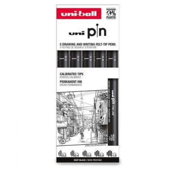 4065 1 uni pin fineliner zwart sketching set