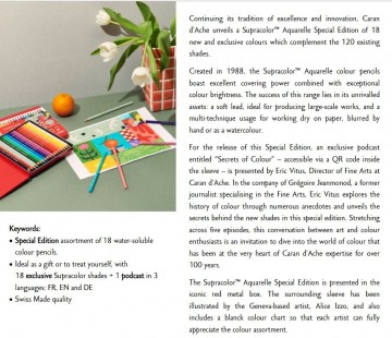 4073 caran d ache supracolor special edition 4