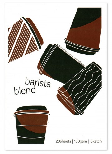 4085 barista blend tekenpapier a5 130 gram