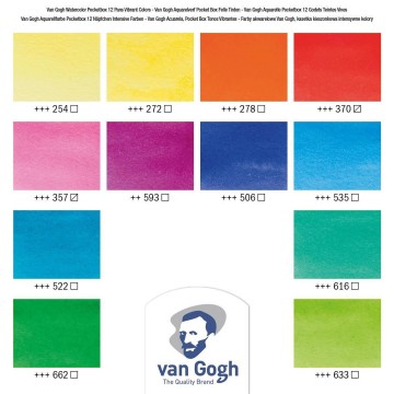 4087 3 talens van gogh pocketbox aquarelverf vibrant