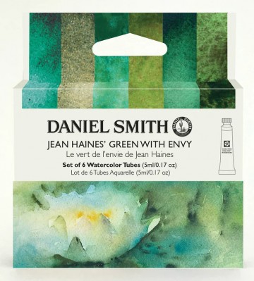 4101 daniel smith watercolor set jean haines green with envy