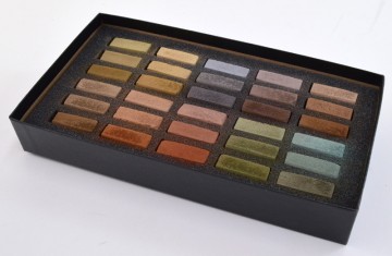 4105 terry ludwig pastels set umber shadows and shades