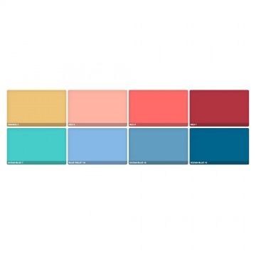 4110 2 unison 8 halve pastels set summer