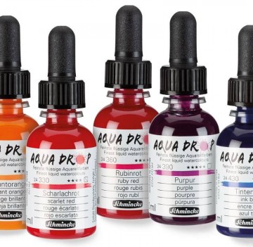 4140 1 schmincke aquadrop vloeibare aquarelverf 12x10 ml