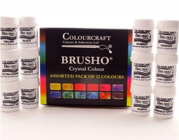 4172 1 brusho crystal colour set