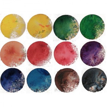 4173brusho paint crystals 15g assorted colours set of 12 0