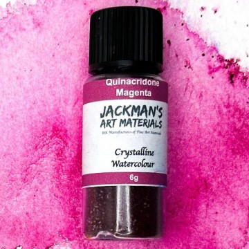 4175 jackmans crystalline watercolour single pigment magenta