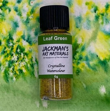4176 jackmans crystalline watercolour set 1 leaf green