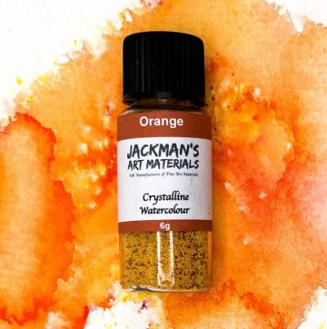 4177 jackmans crystalline watercolour set 2 orange