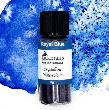 4178 jackmans crystalline watercolour set 3 royal blue