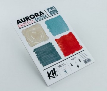 4185aurora bristol smooth a4 300 gram
