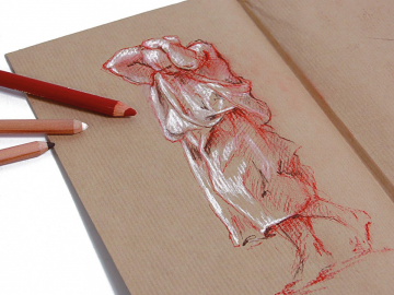 4203 clairefontaine kraft tekenschrift a5 975937 3