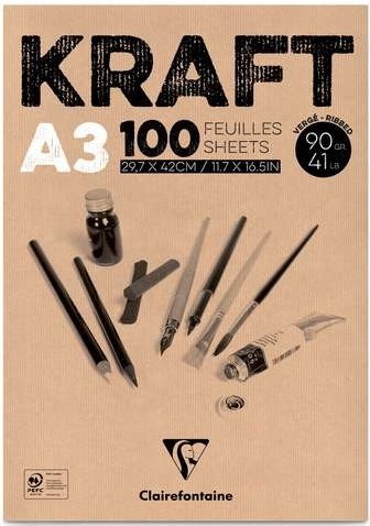 4205 clairefontaine kraft a3 90 gram 0