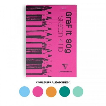 4206schetsblokclairefontaine graf it a5 80 vel