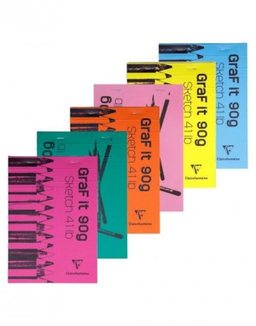 4206schetsblokclairefontaine graf it a5 80 vel5