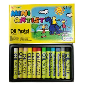 4218 mungyo mini artist 12 oliepastels