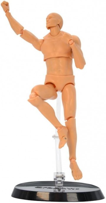 4234 1 grafhit figurine kunststof ledenpop man